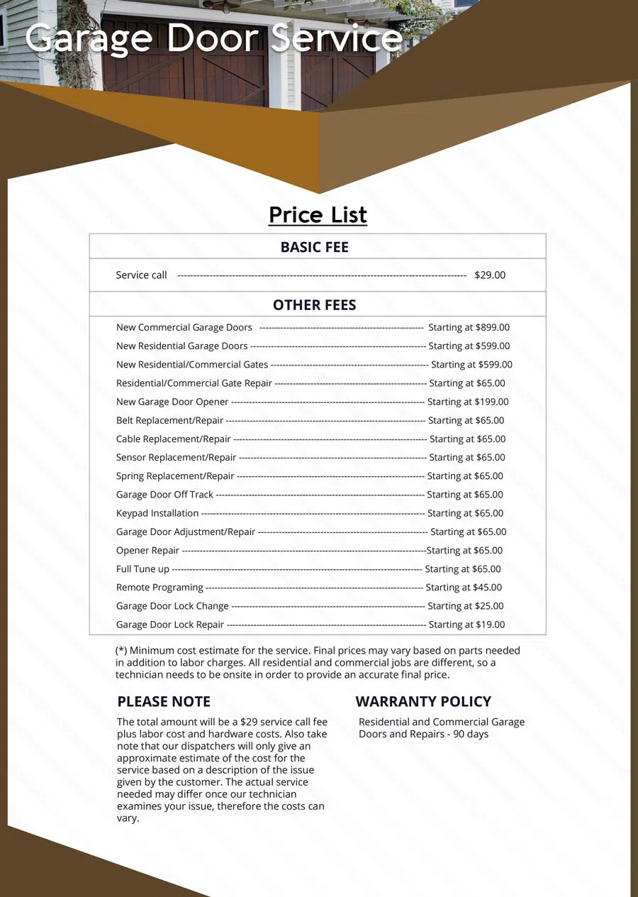 Express Garage Door Service Henderson, NV 702-475-3858